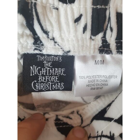 The Nightmare Before Christmas Jack Skellington Pajama Lounge Pants, M - Picture 5 of 5
